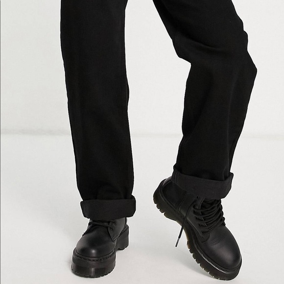 Black Topshop One oversized mom jeans size 34 - Picture 1 of 13